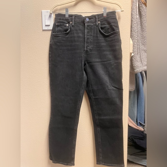 Agolde Riley Crop - Picture 2 of 5